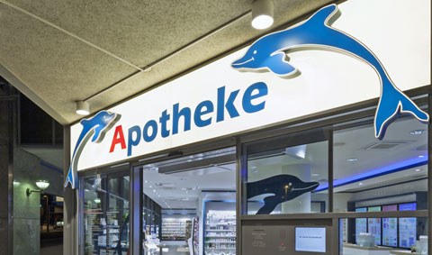Delphin Apotheke Chemnitz Eingang